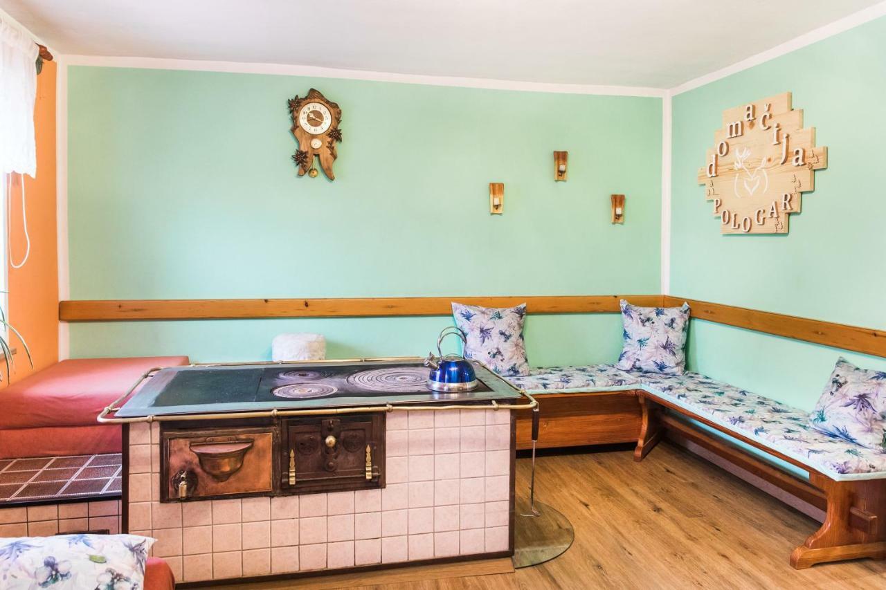 Pocitniska Hisa Pologar Guest House โทลมิน ภายนอก รูปภาพ