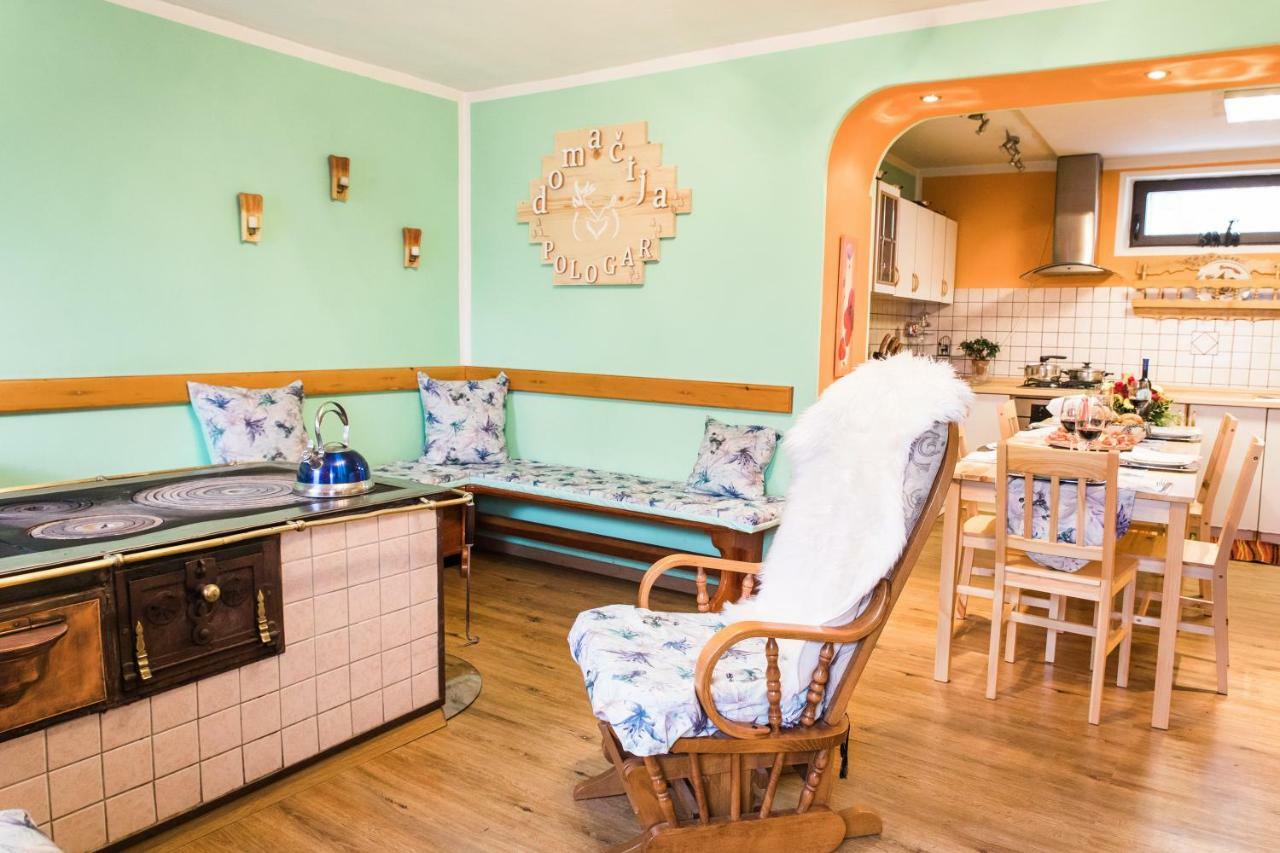 Pocitniska Hisa Pologar Guest House โทลมิน ภายนอก รูปภาพ